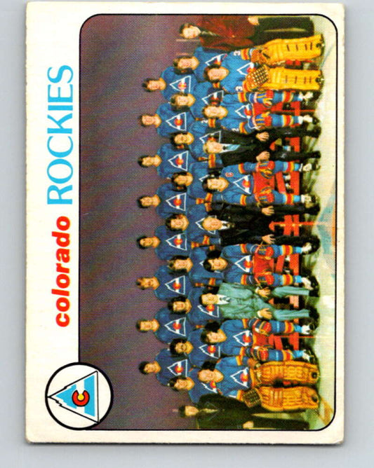 1978-79 O-Pee-Chee #196 Colorado Rockies TC   V23657
