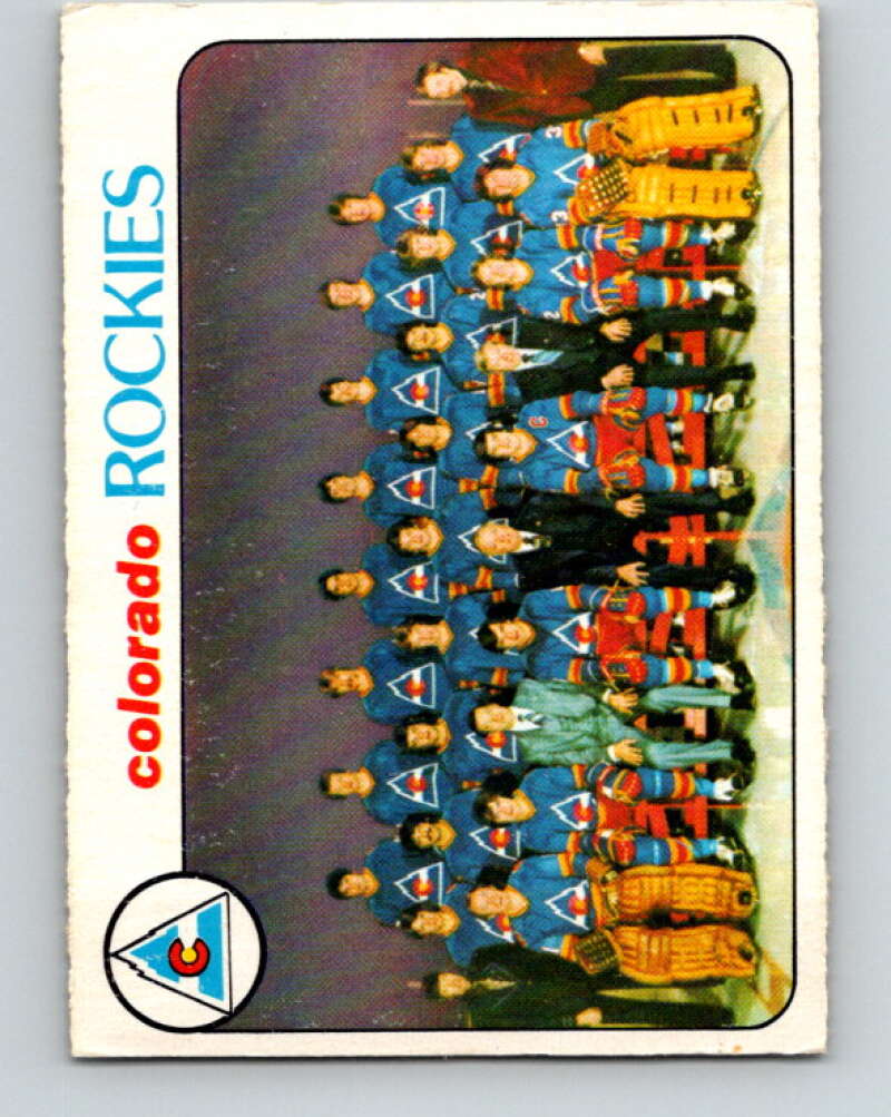 1978-79 O-Pee-Chee #196 Colorado Rockies TC   V23658