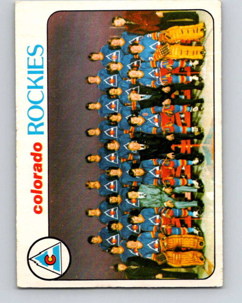 1978-79 O-Pee-Chee #196 Colorado Rockies TC   V23659