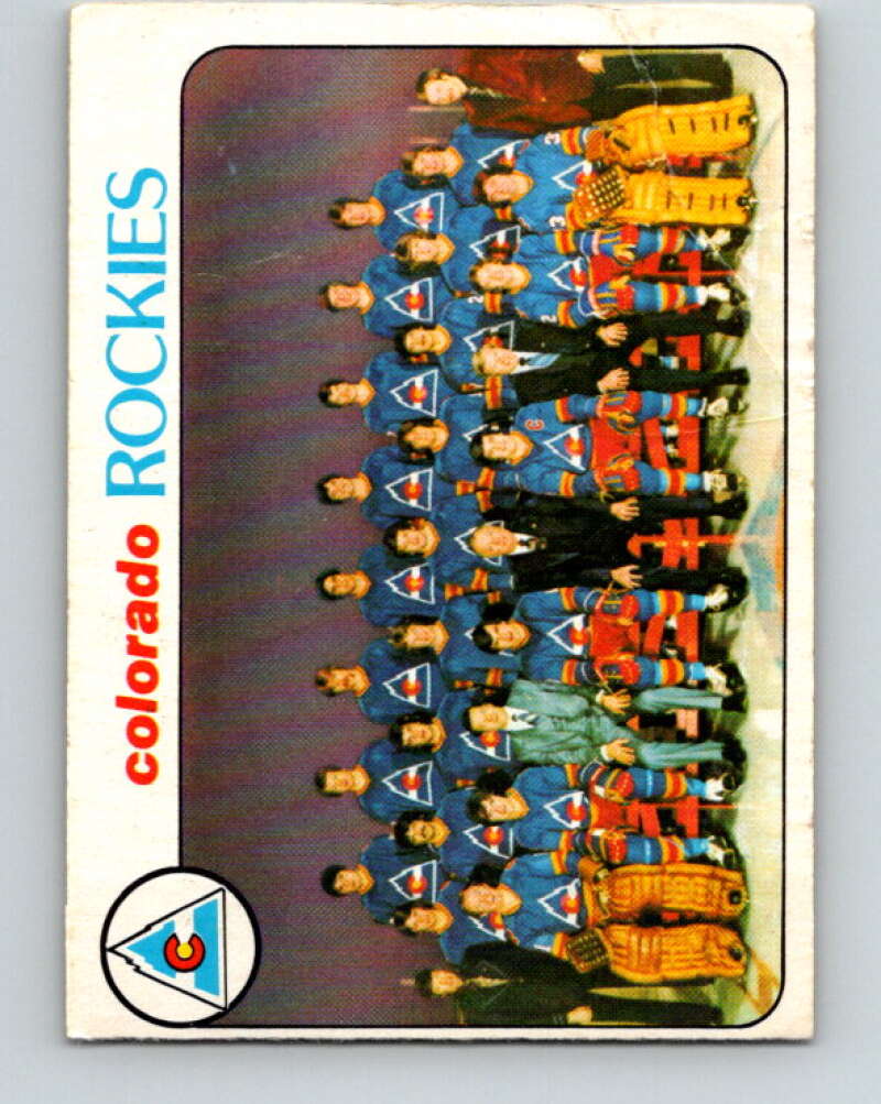 1978-79 O-Pee-Chee #196 Colorado Rockies TC   V23660