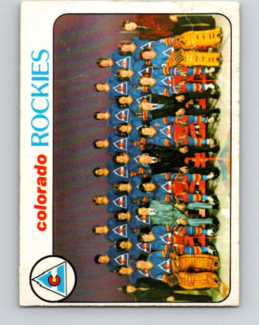 1978-79 O-Pee-Chee #196 Colorado Rockies TC   V23660