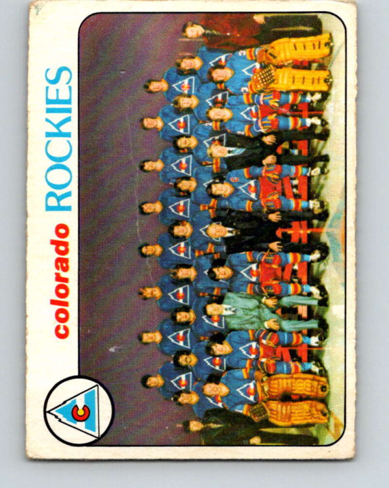 1978-79 O-Pee-Chee #196 Colorado Rockies TC   V23661