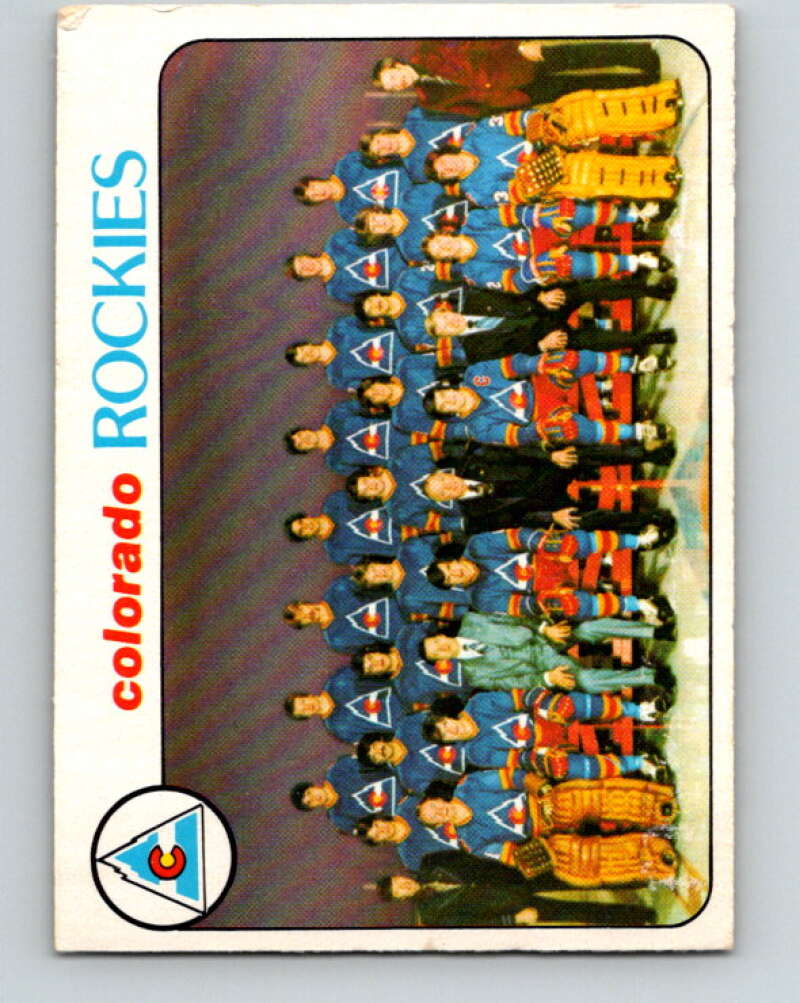 1978-79 O-Pee-Chee #196 Colorado Rockies TC   V23663