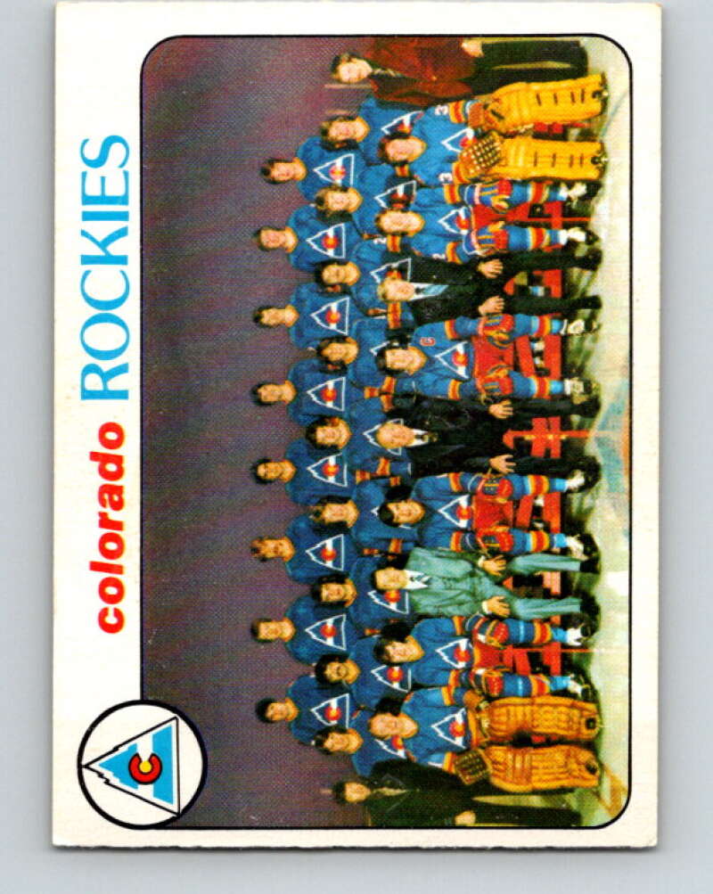 1978-79 O-Pee-Chee #196 Colorado Rockies TC   V23664