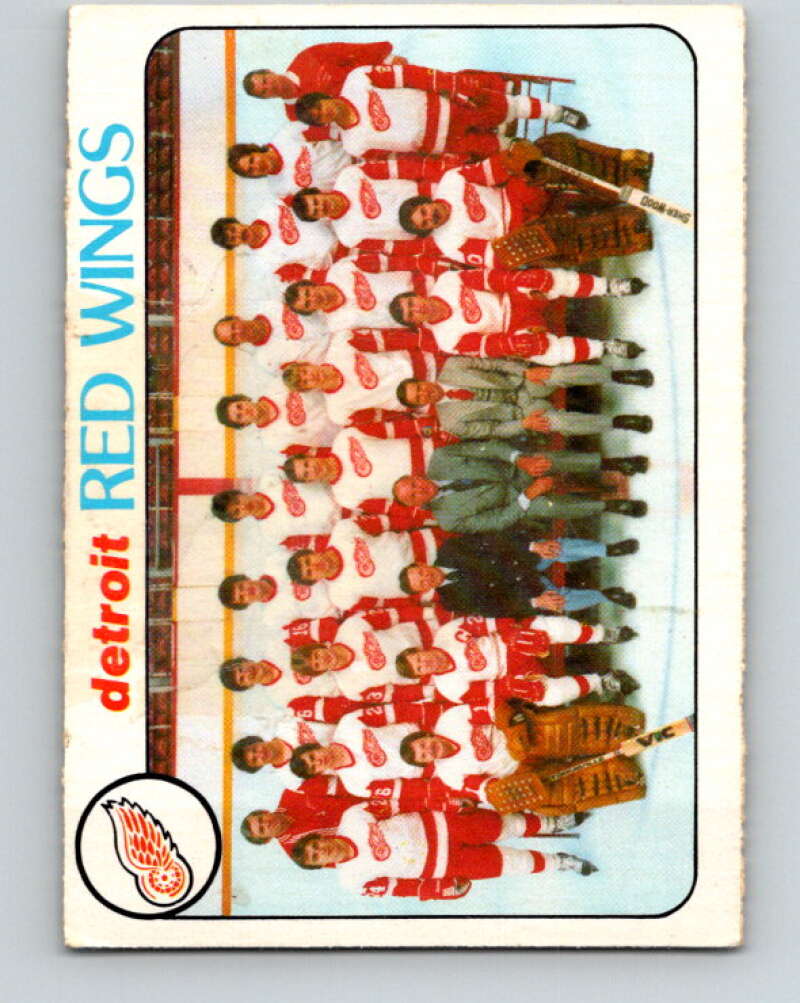 1978-79 O-Pee-Chee #197 Detroit Red Wings TC   V23667