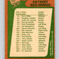 1978-79 O-Pee-Chee #197 Detroit Red Wings TC   V23667