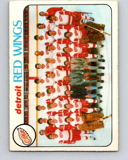 1978-79 O-Pee-Chee #197 Detroit Red Wings TC   V23668