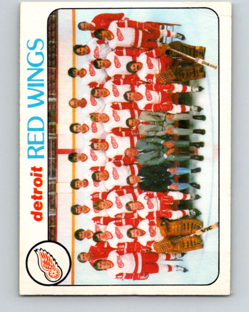 1978-79 O-Pee-Chee #197 Detroit Red Wings TC   V23669