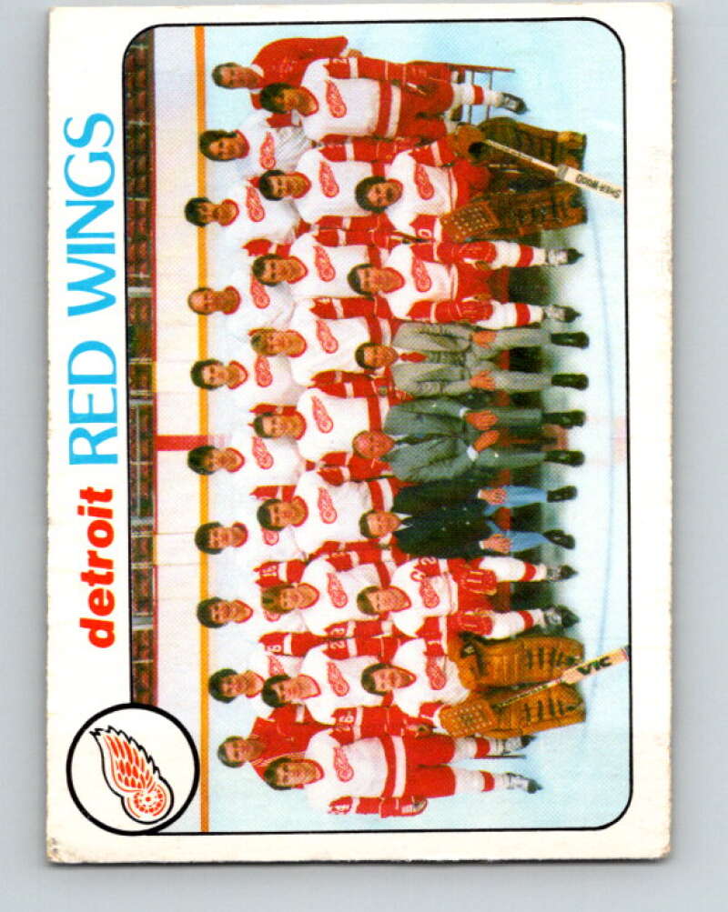 1978-79 O-Pee-Chee #197 Detroit Red Wings TC   V23670