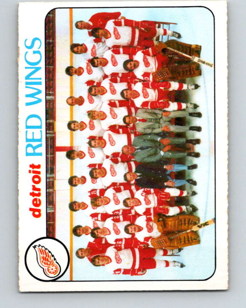 1978-79 O-Pee-Chee #197 Detroit Red Wings TC   V23671