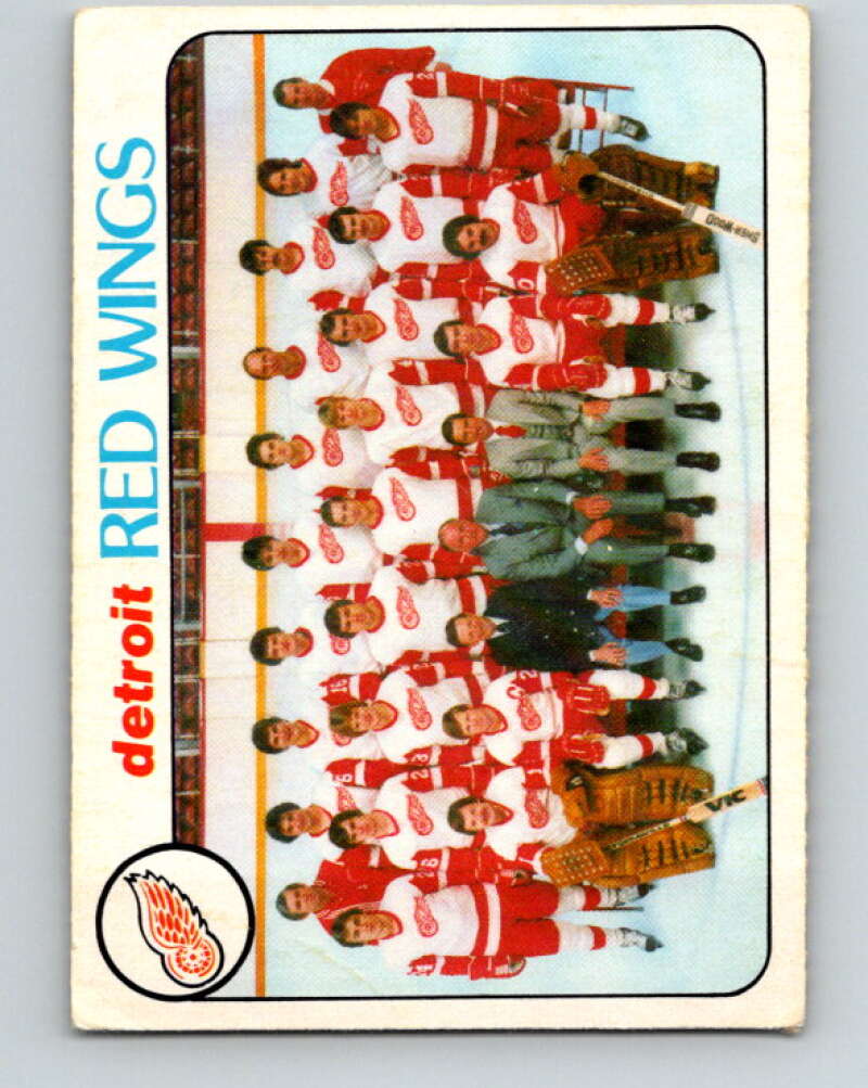 1978-79 O-Pee-Chee #197 Detroit Red Wings TC   V23672