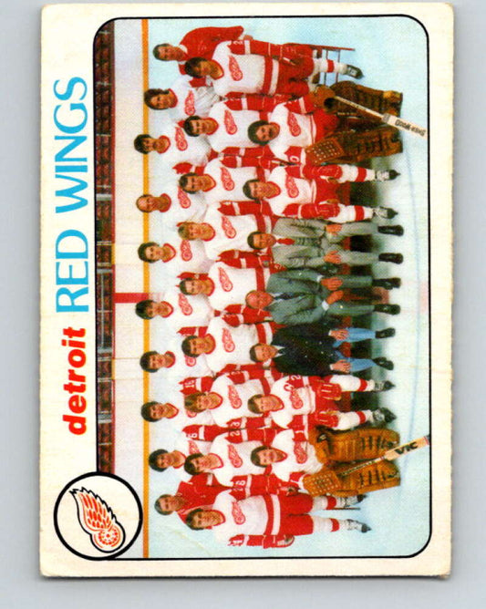 1978-79 O-Pee-Chee #197 Detroit Red Wings TC   V23672