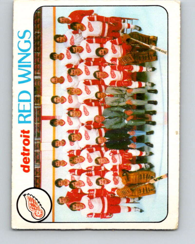 1978-79 O-Pee-Chee #197 Detroit Red Wings TC   V23673