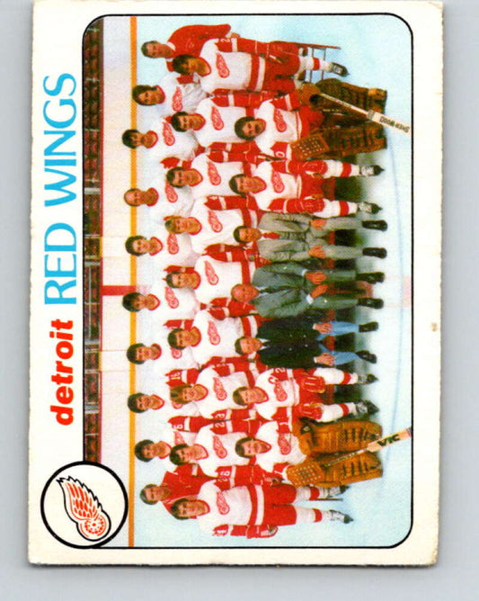 1978-79 O-Pee-Chee #197 Detroit Red Wings TC   V23673