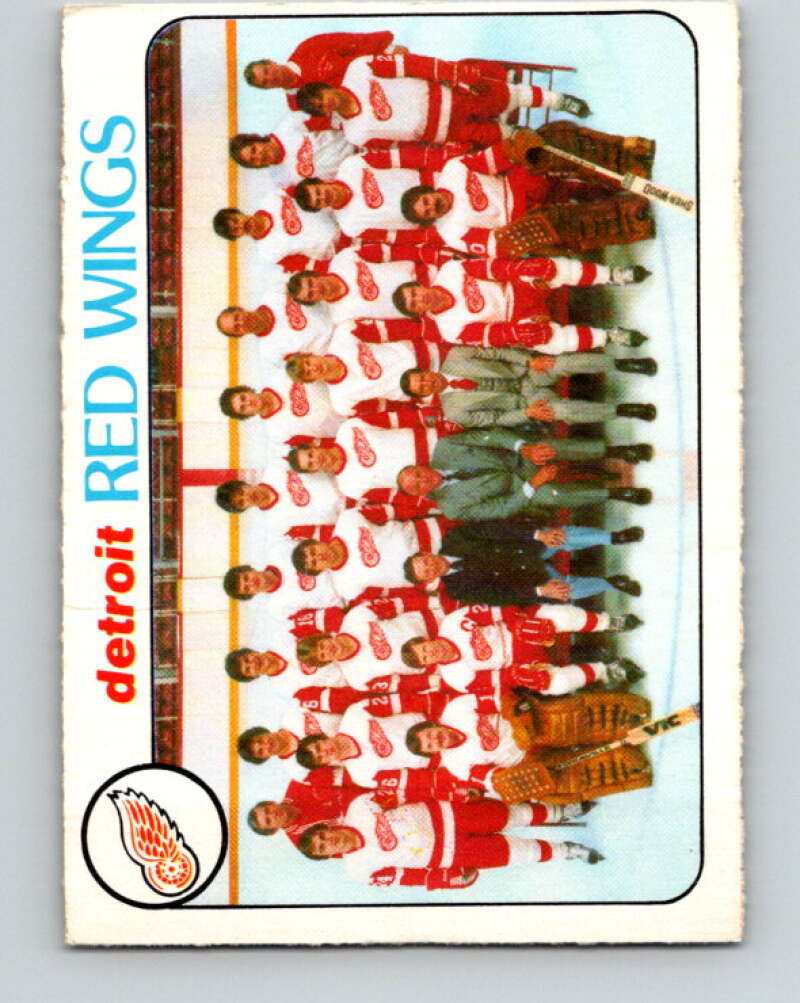 1978-79 O-Pee-Chee #197 Detroit Red Wings TC   V23675