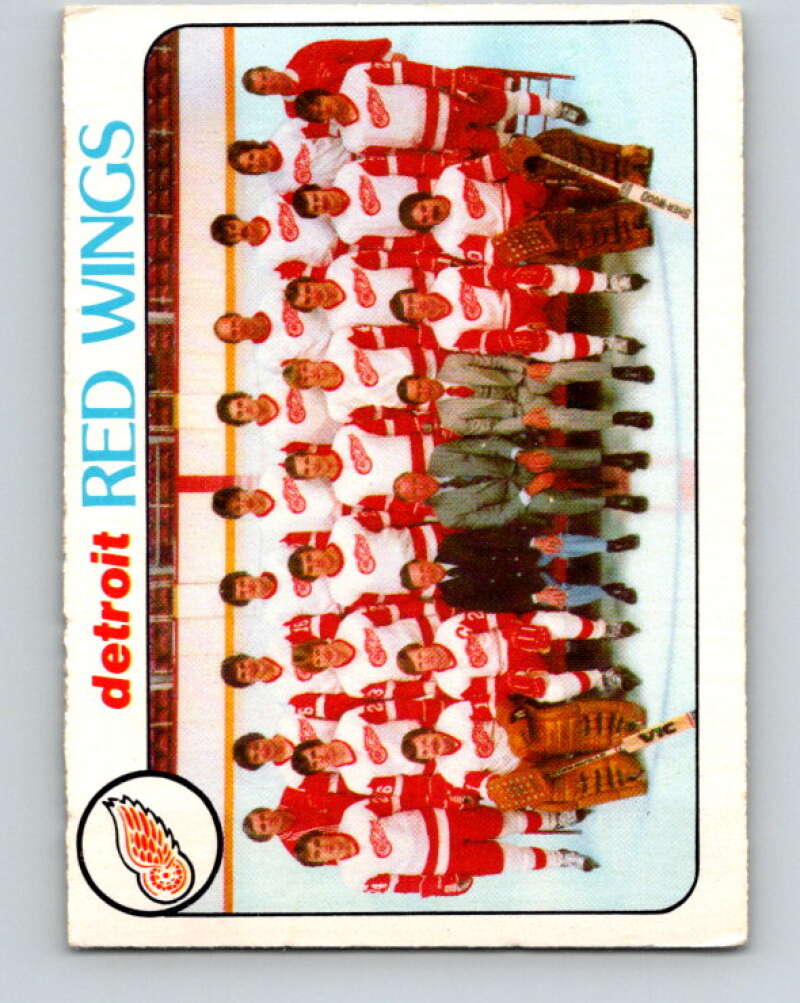 1978-79 O-Pee-Chee #197 Detroit Red Wings TC   V23677