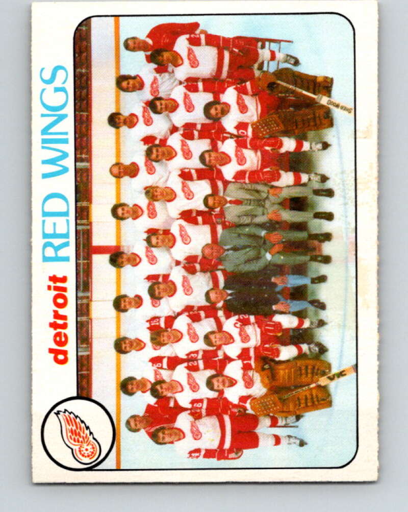 1978-79 O-Pee-Chee #197 Detroit Red Wings TC   V23679