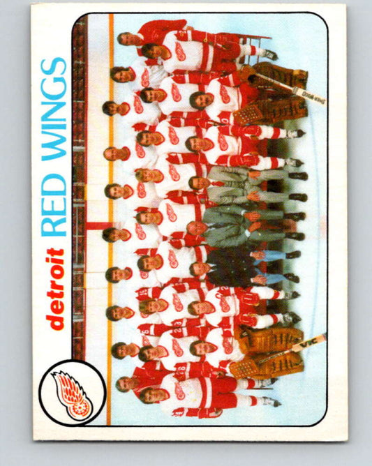 1978-79 O-Pee-Chee #197 Detroit Red Wings TC   V23681