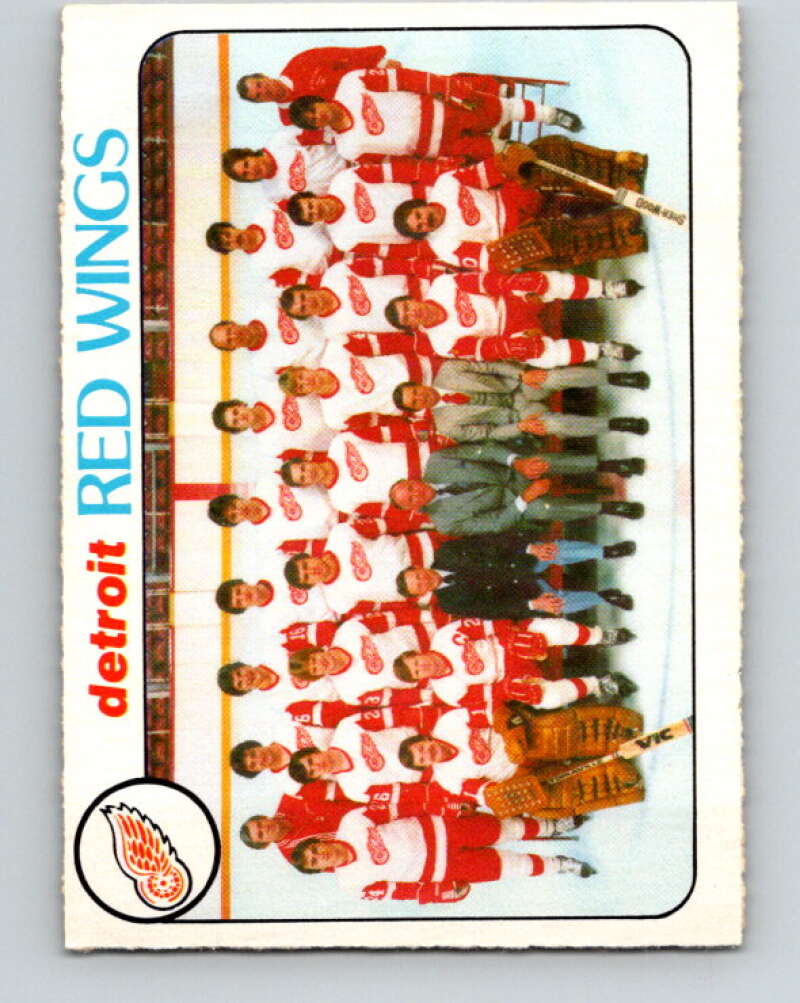 1978-79 O-Pee-Chee #197 Detroit Red Wings TC   V23682