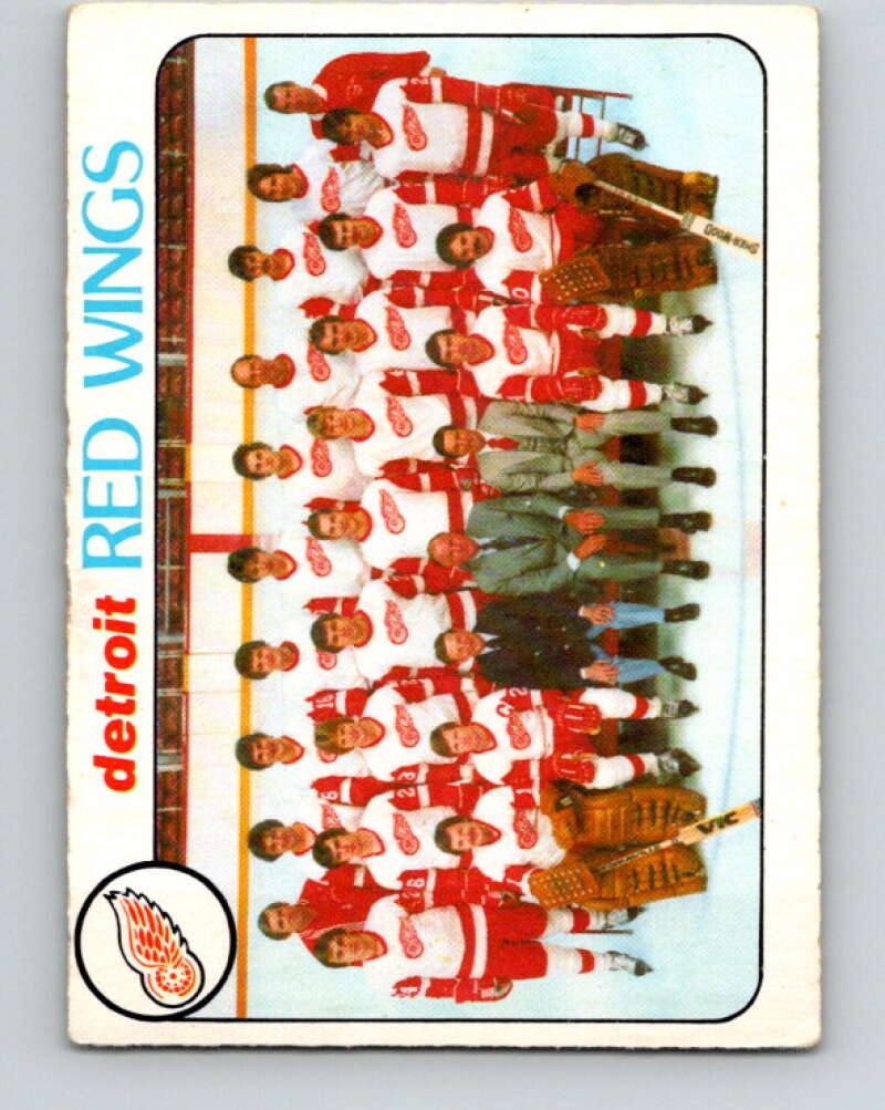 1978-79 O-Pee-Chee #197 Detroit Red Wings TC   V23683
