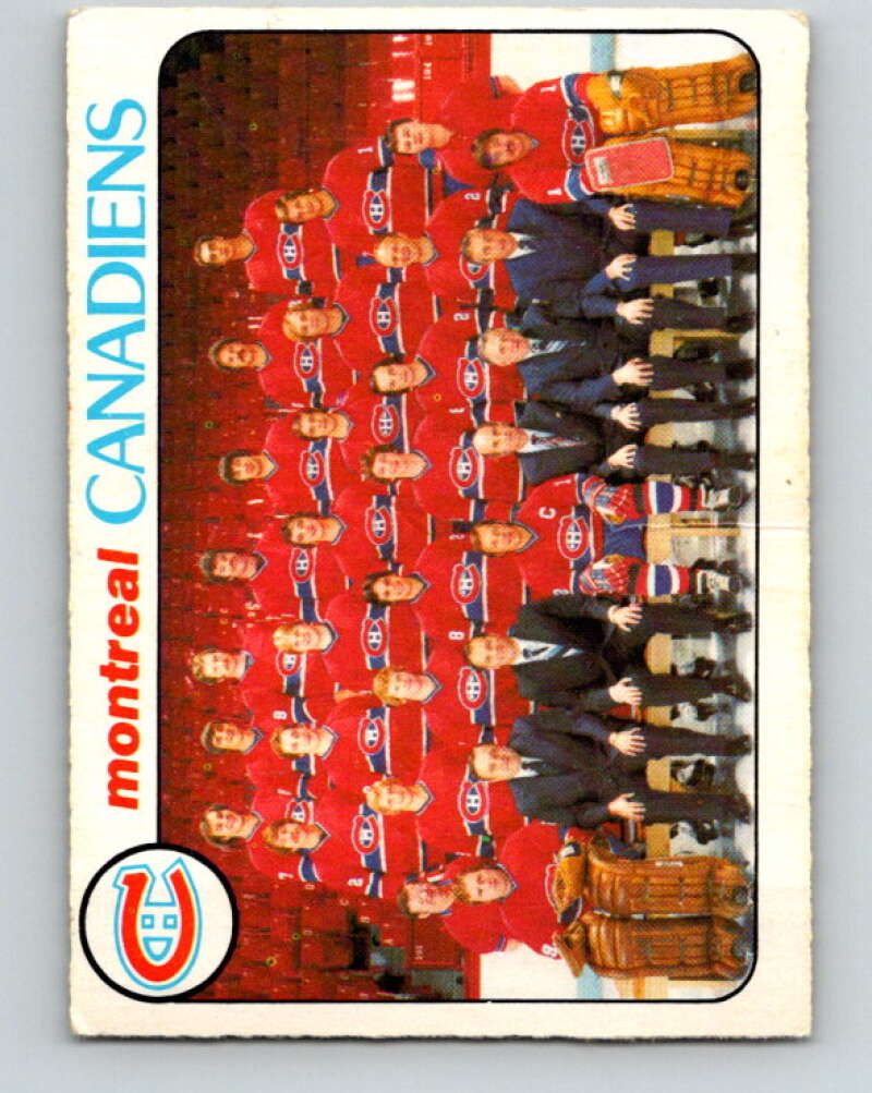 1978-79 O-Pee-Chee #200 Montreal Canadiens TC   V23709