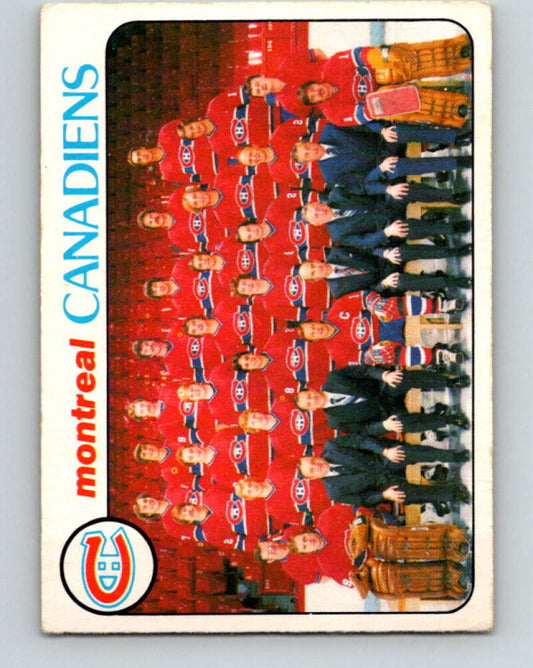 1978-79 O-Pee-Chee #200 Montreal Canadiens TC   V23711