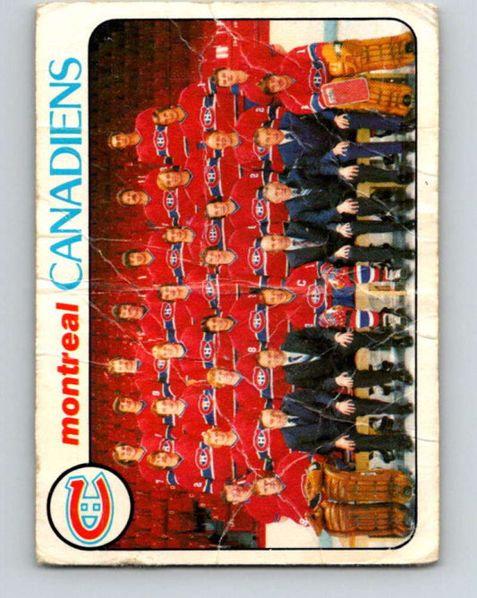 1978-79 O-Pee-Chee #200 Montreal Canadiens TC   V23713