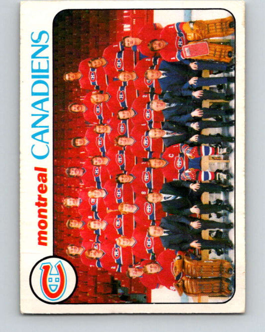 1978-79 O-Pee-Chee #200 Montreal Canadiens TC   V23715