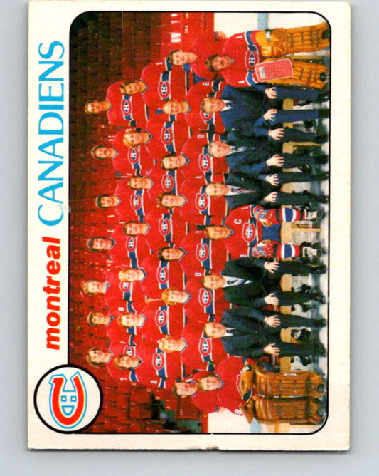 1978-79 O-Pee-Chee #200 Montreal Canadiens TC   V23723