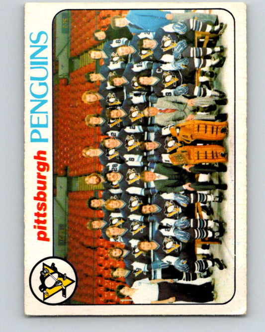 1978-79 O-Pee-Chee #204 Pittsburgh Penguins TC   V23764