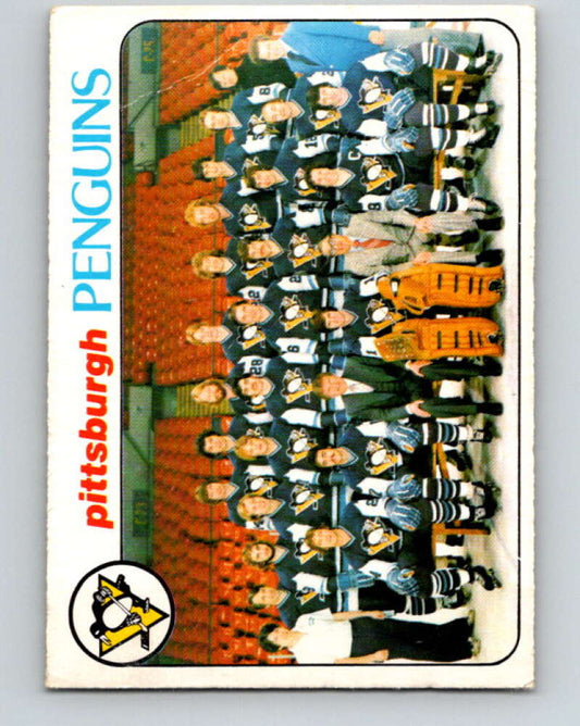 1978-79 O-Pee-Chee #204 Pittsburgh Penguins TC   V23765