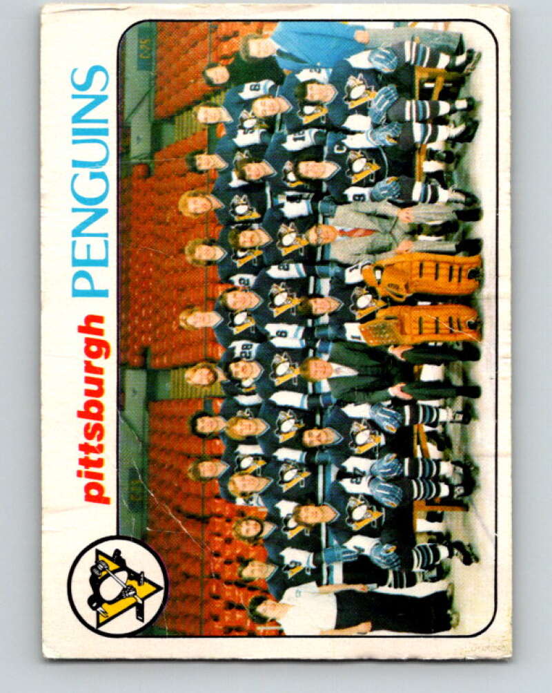 1978-79 O-Pee-Chee #204 Pittsburgh Penguins TC   V23770