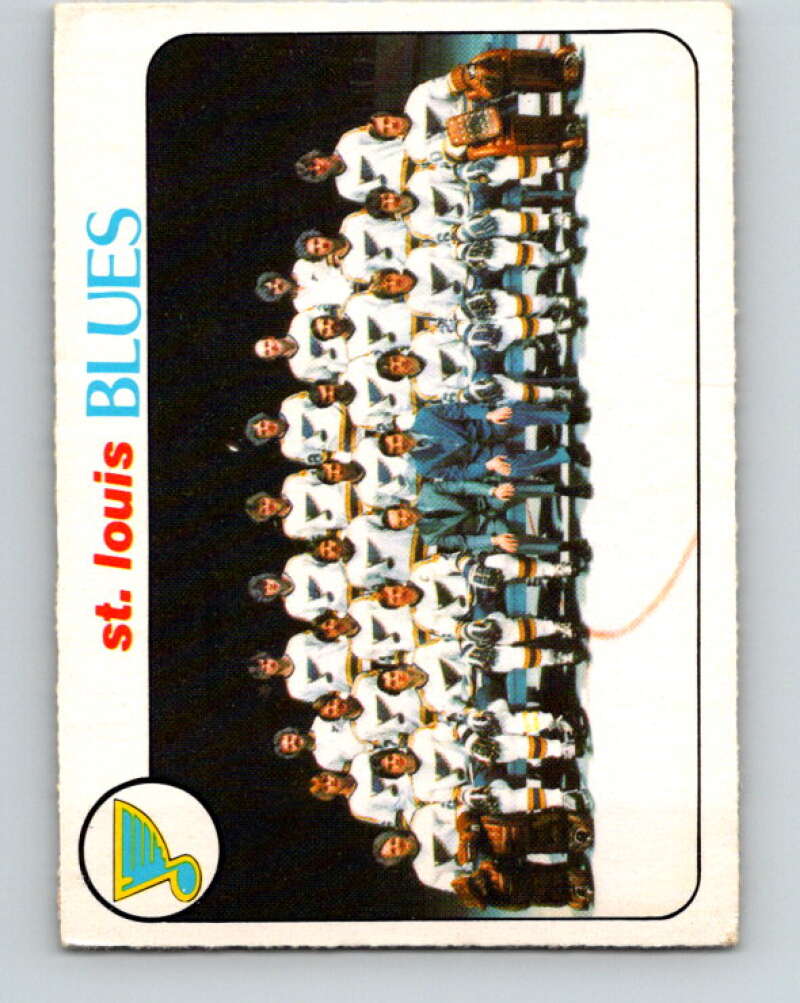 1978-79 O-Pee-Chee #205 St. Louis Blues TC   V23773
