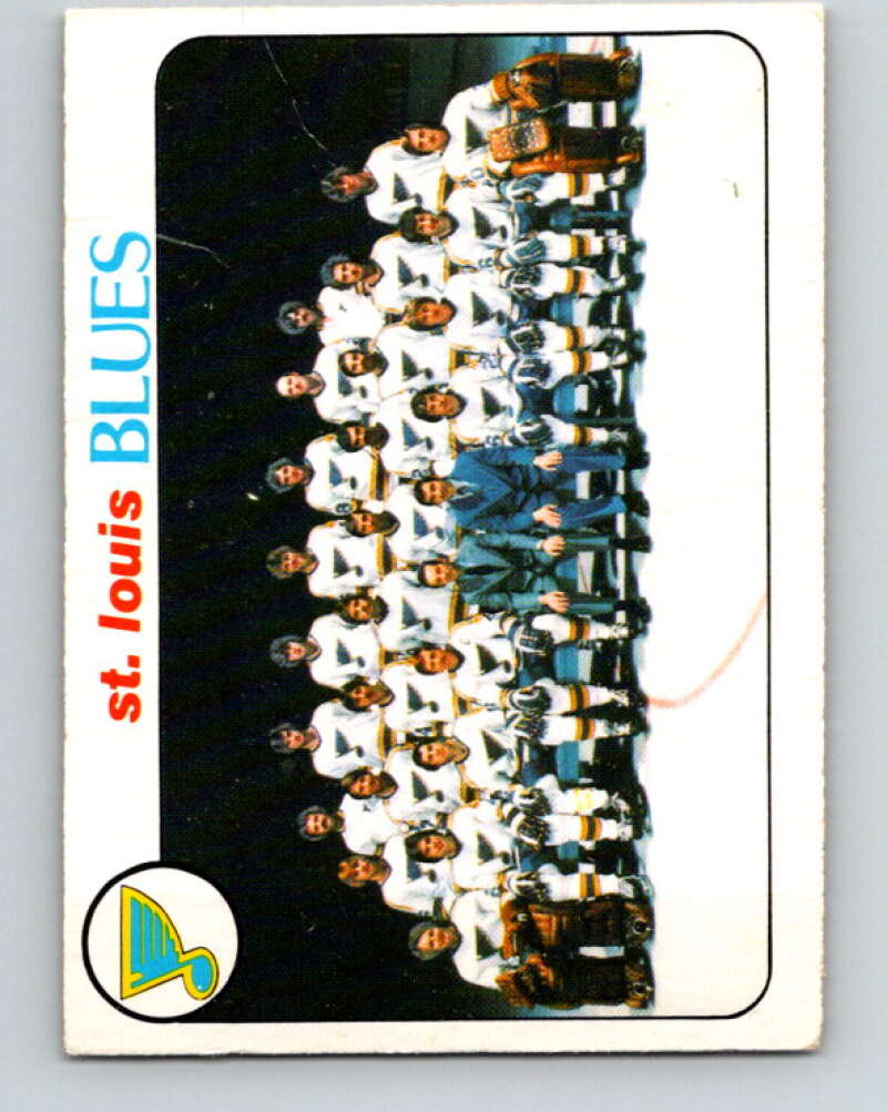 1978-79 O-Pee-Chee #205 St. Louis Blues TC   V23782