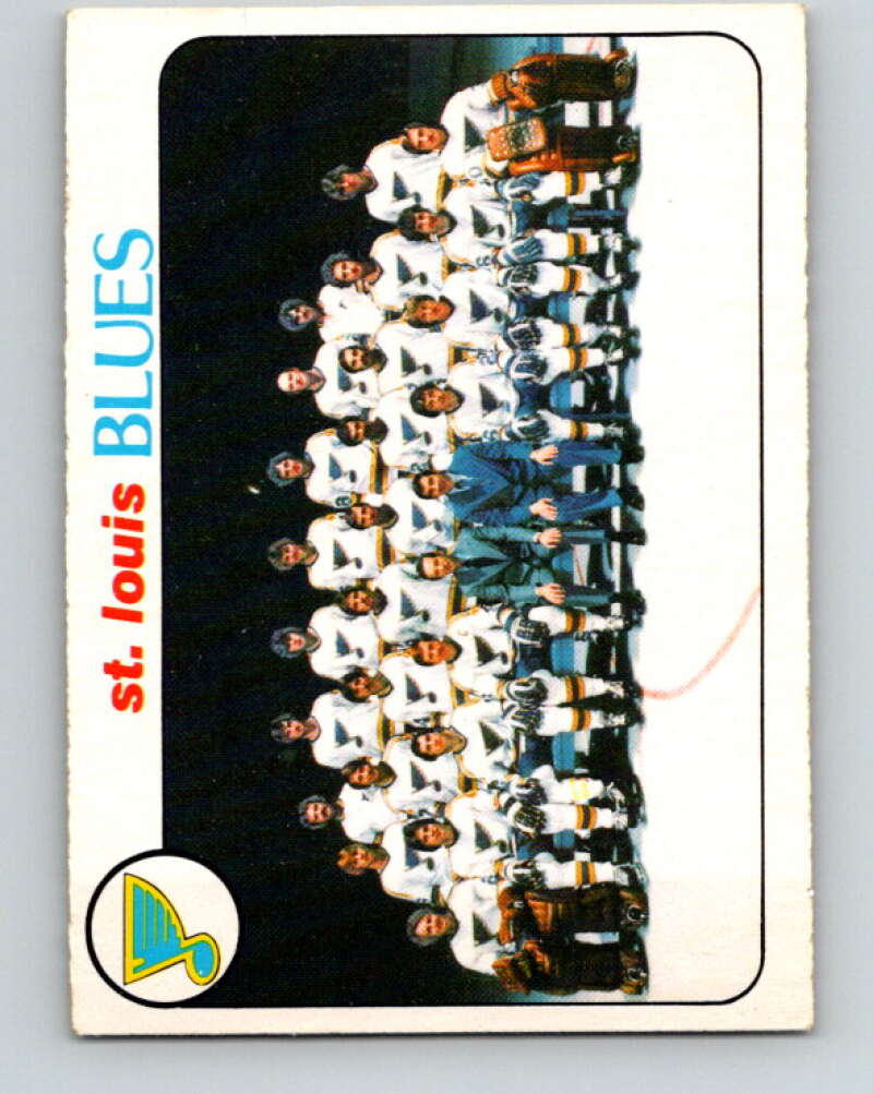 1978-79 O-Pee-Chee #205 St. Louis Blues TC   V23787