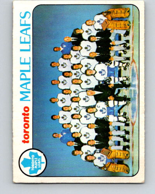 1978-79 O-Pee-Chee #206 Toronto Maple Leafs TC   V23790