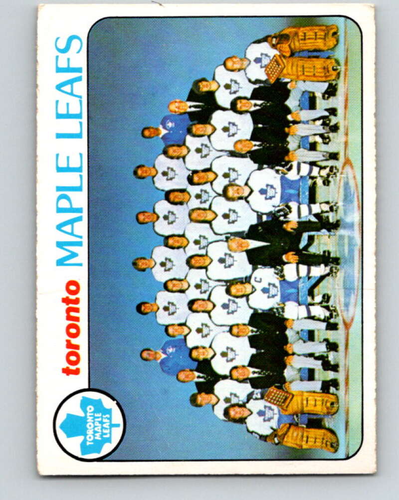 1978-79 O-Pee-Chee #206 Toronto Maple Leafs TC   V23791