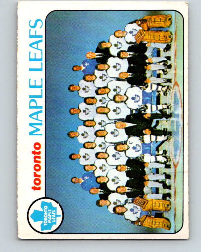 1978-79 O-Pee-Chee #206 Toronto Maple Leafs TC   V23792