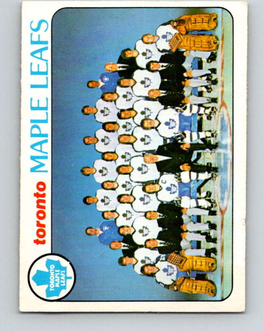1978-79 O-Pee-Chee #206 Toronto Maple Leafs TC   V23793