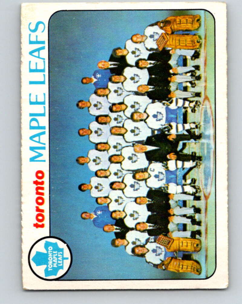 1978-79 O-Pee-Chee #206 Toronto Maple Leafs TC   V23794