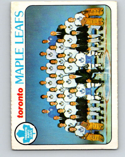 1978-79 O-Pee-Chee #206 Toronto Maple Leafs TC   V23794