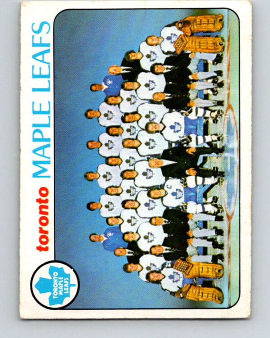 1978-79 O-Pee-Chee #206 Toronto Maple Leafs TC   V23796