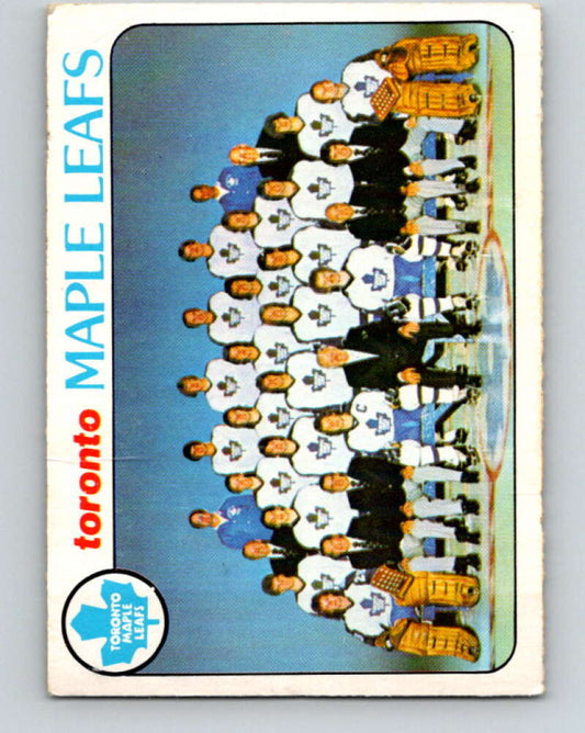 1978-79 O-Pee-Chee #206 Toronto Maple Leafs TC   V23797