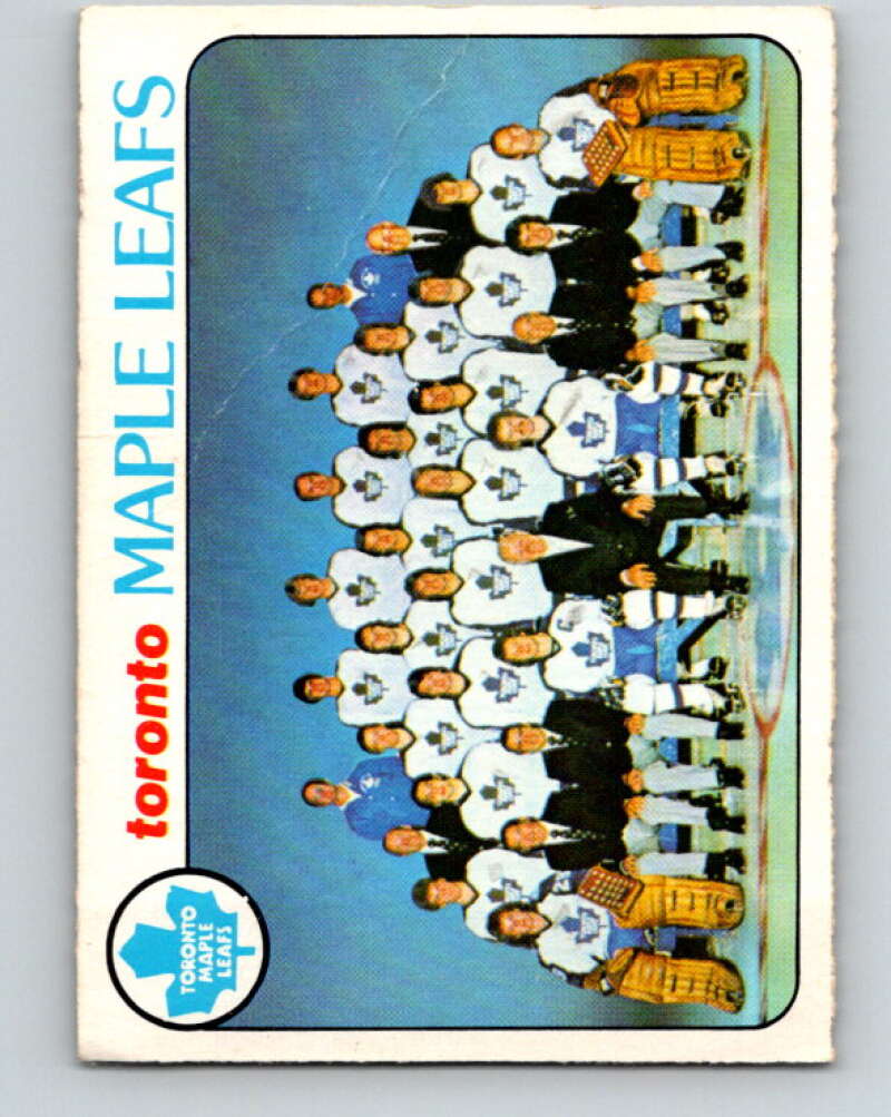 1978-79 O-Pee-Chee #206 Toronto Maple Leafs TC   V23798