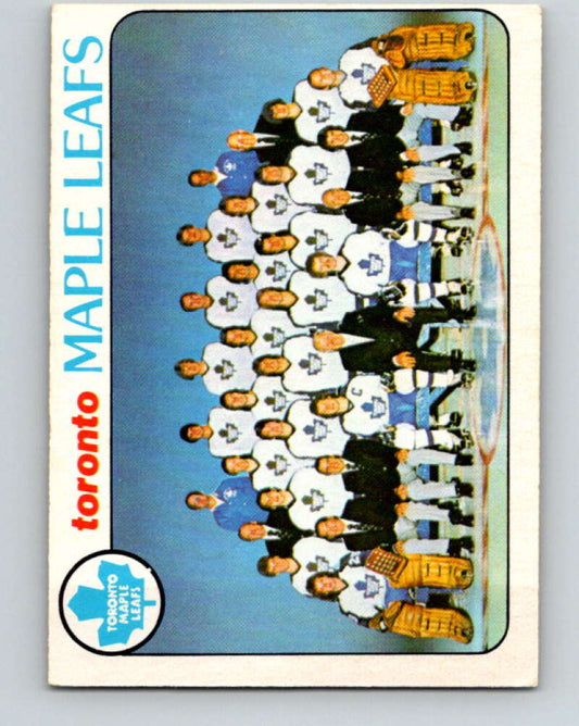 1978-79 O-Pee-Chee #206 Toronto Maple Leafs TC   V23801