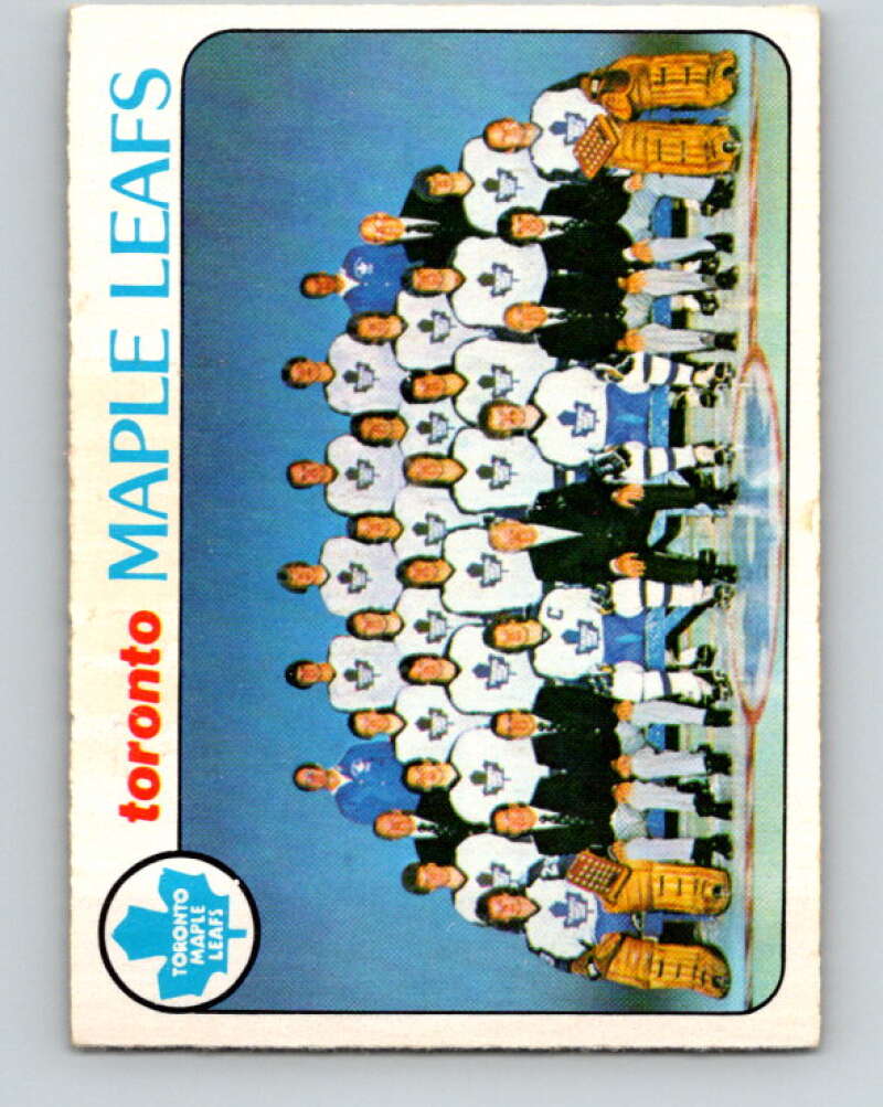 1978-79 O-Pee-Chee #206 Toronto Maple Leafs TC   V23802