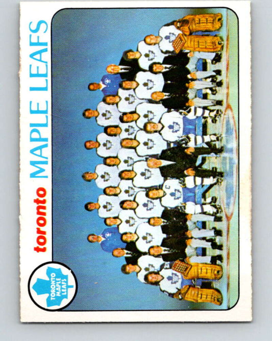 1978-79 O-Pee-Chee #206 Toronto Maple Leafs TC   V23803