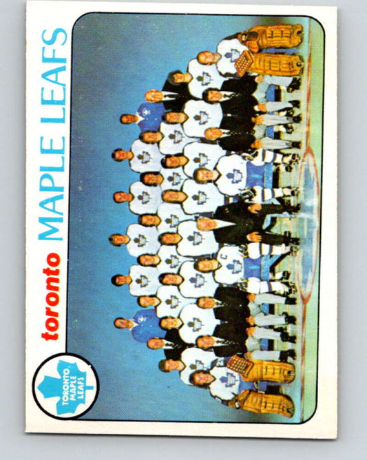 1978-79 O-Pee-Chee #206 Toronto Maple Leafs TC   V23804