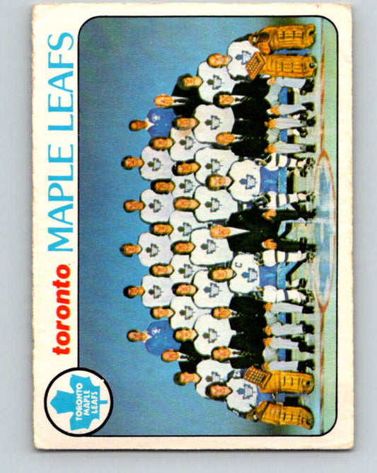 1978-79 O-Pee-Chee #206 Toronto Maple Leafs TC   V23805
