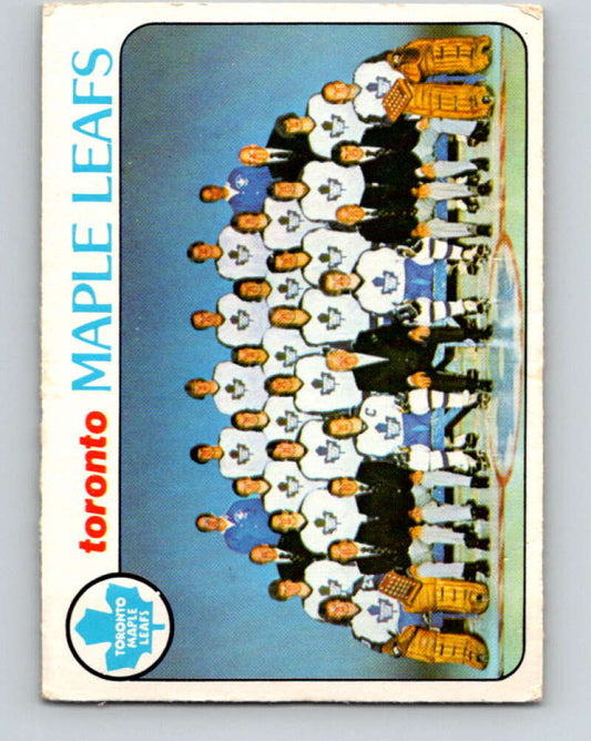 1978-79 O-Pee-Chee #206 Toronto Maple Leafs TC   V23809